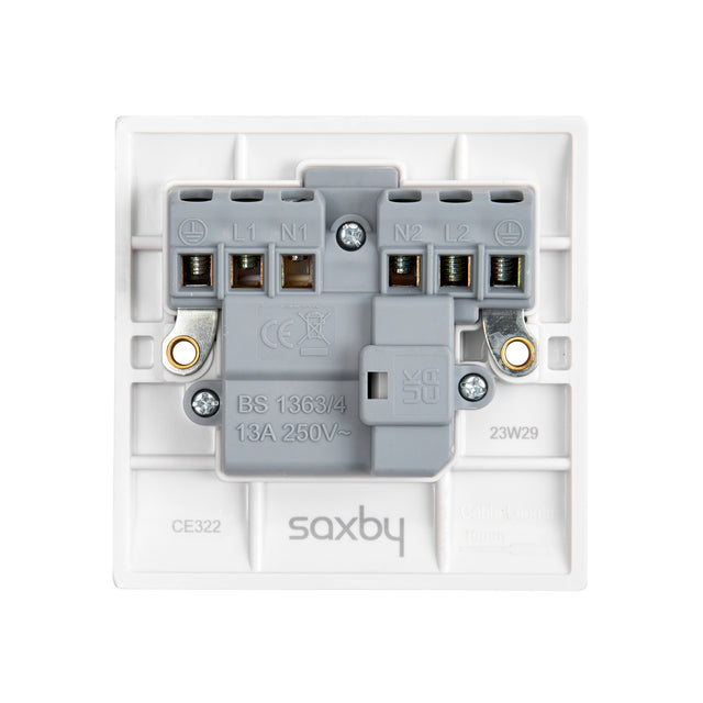 13A Switched Fused Spur Unit with Neon