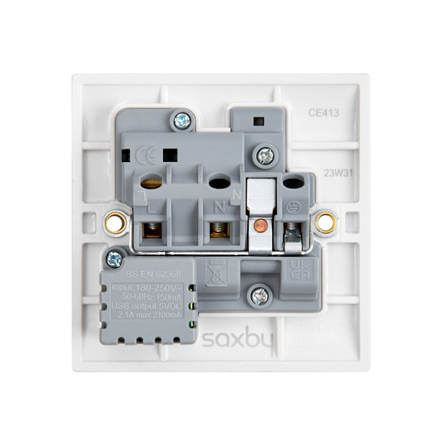13A 1G SP Switched Socket