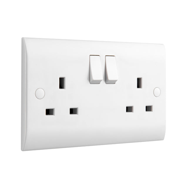 13A 2G DP Switched Socket