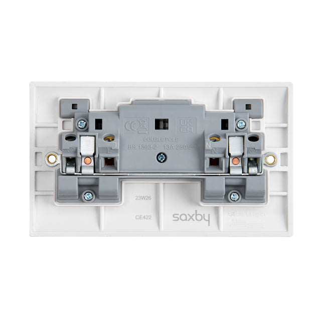 13A 2G DP Switched Socket