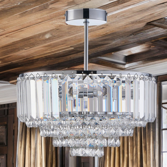 5L Arles Polished Chrome Pendant