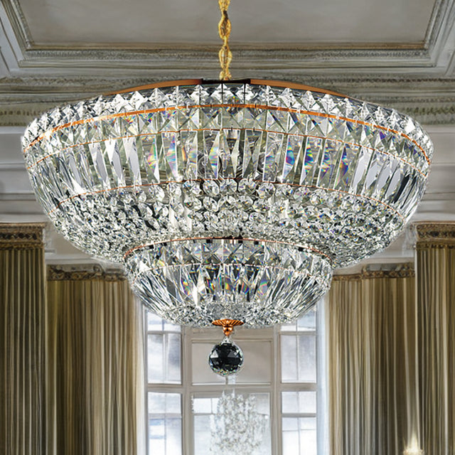 Portland Crystal Surface Fitting (Aged Gold)