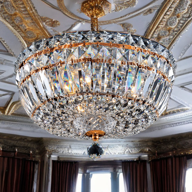 Portland Crystal Surface Fitting (Aged Gold)