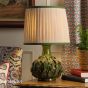 Joules Chatsworth Tall Ceramic Table Lamp Green