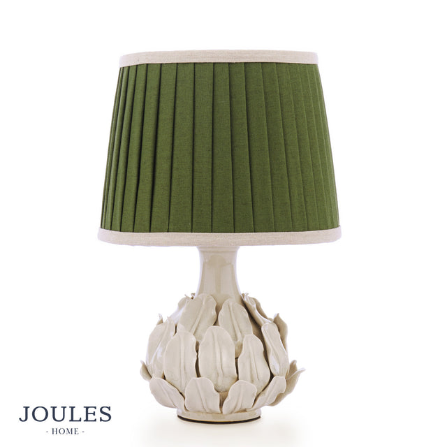 Joules Chatsworth Small Ceramic Table Lamp Cream