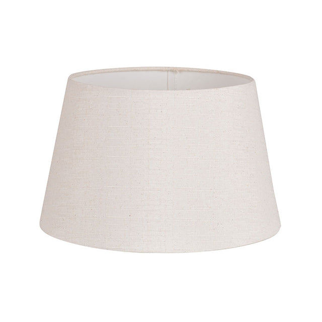 CREAM LINEN DRUM SHADE