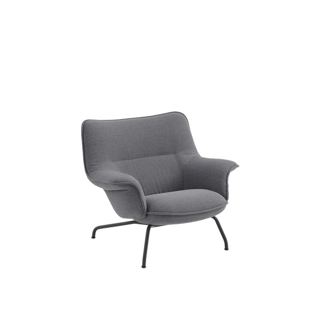 Doze Lounge Chair Low Back Tube Base