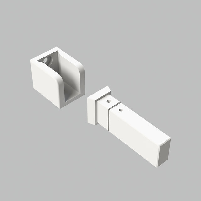 Easy Link Profile Fixing to Wall