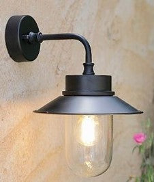 Baltimore Cast Brass Wall Sconce (Blk)