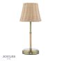 Joules Elcot Rechargeable Table Light Natural Rattan