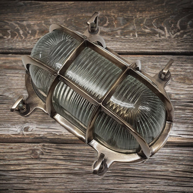Ip44 Cast Brass Outdoor Bulkhead