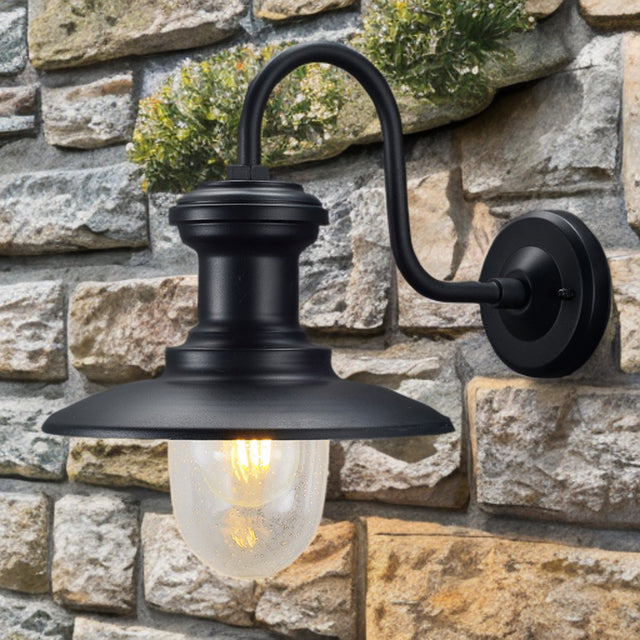 Frejust Outdoor Wall Light In Black