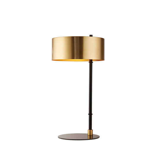Knox Table Lamp - Black & Gold Metal