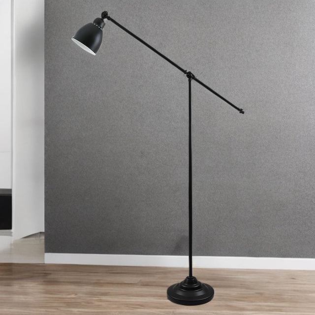 This Matt Black Floor Lamp Is Ideal For Reading, Studying, Or Adding Ambient Light To A Room. Its Combination Of Functionality And Elegance Makes It A Popular Choice For Both Residential And Commercial Spaces.