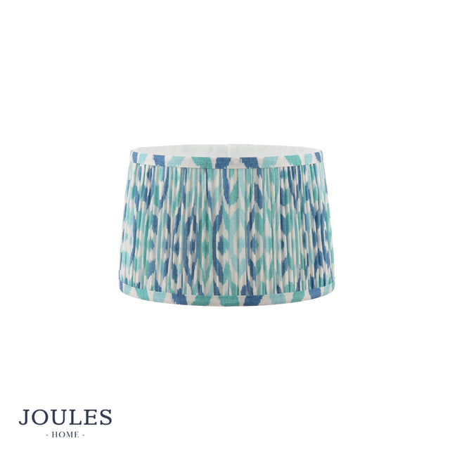 Joules Folly Pleated Shade Ikat Blue 25cm