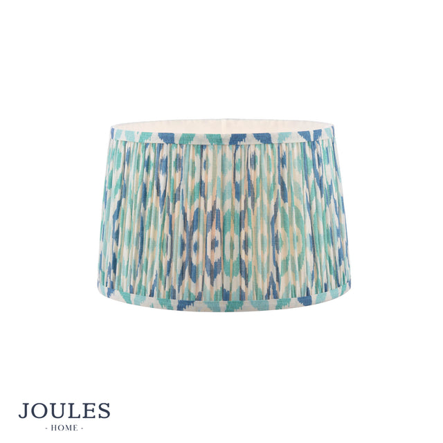 Joules Folly Pleated Shade Ikat Blue 30cm