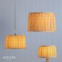 Joules Folly Pleated Shade Yellow Geo 40cm