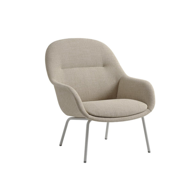 Fiber Lounge Armchair Tube Base