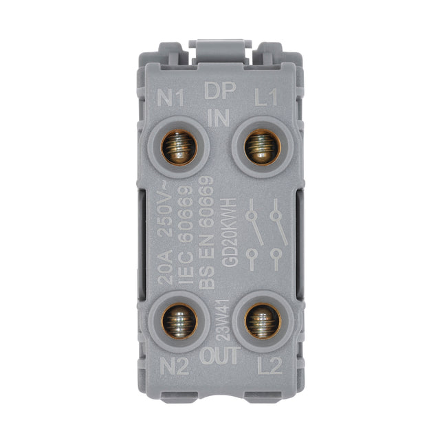 20A DP 2-Way Grid Key Switch Module