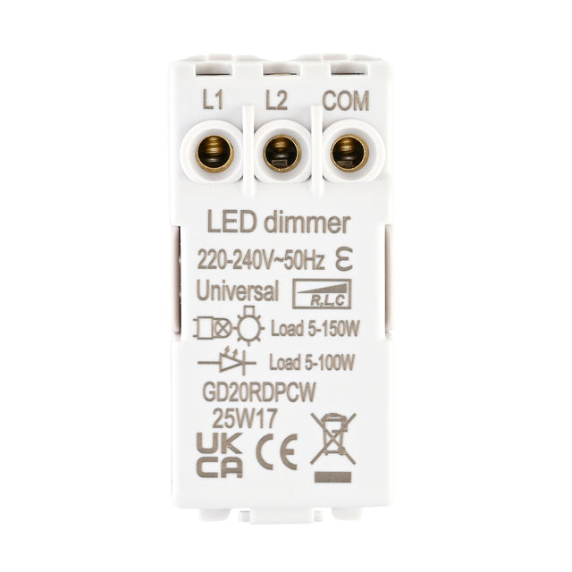 1G 2-Way 100W LED Dimmer Module