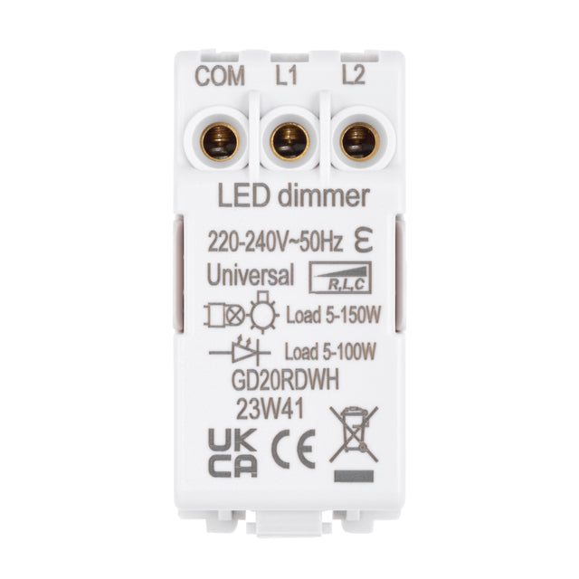 1G 2-Way 100W LED Dimmer Module