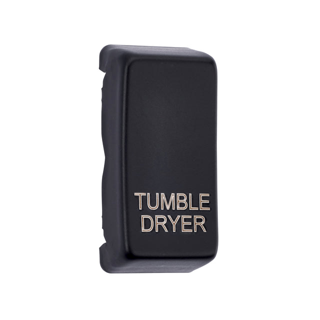 Grid Rocker Cover Marked "TUMBLE DRYER"