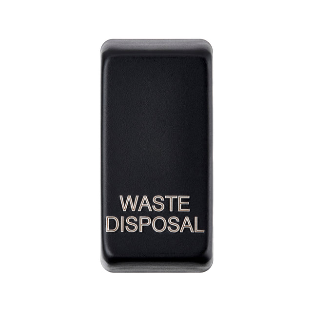 Grid Rocker Cover Marked "WASTE DISPOSAL"