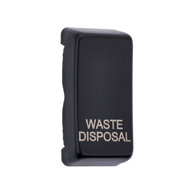 Grid Rocker Cover Marked "WASTE DISPOSAL"