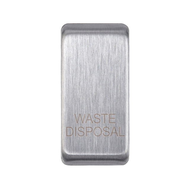 Grid Rocker Cover Marked "WASTE DISPOSAL"
