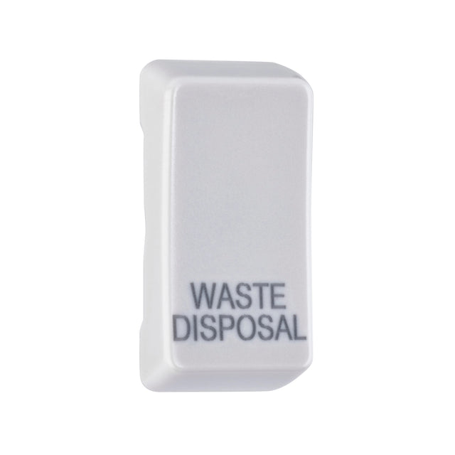 Grid Rocker Cover Marked "WASTE DISPOSAL"