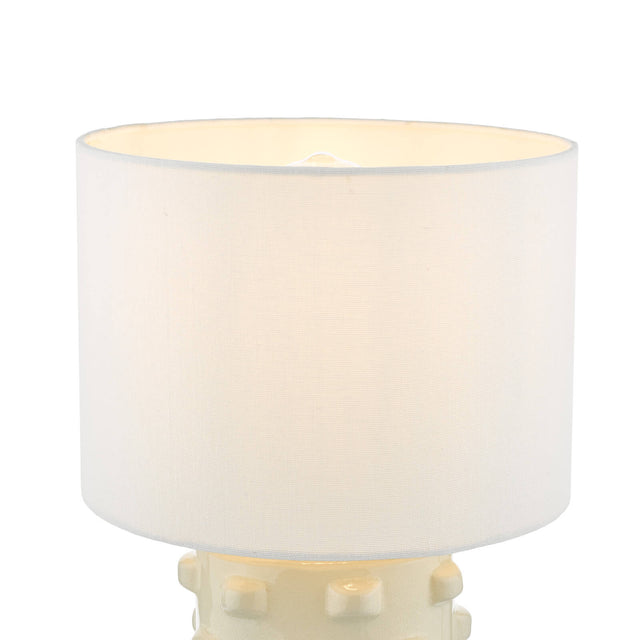 Georgina Table Lamp White With Shade
