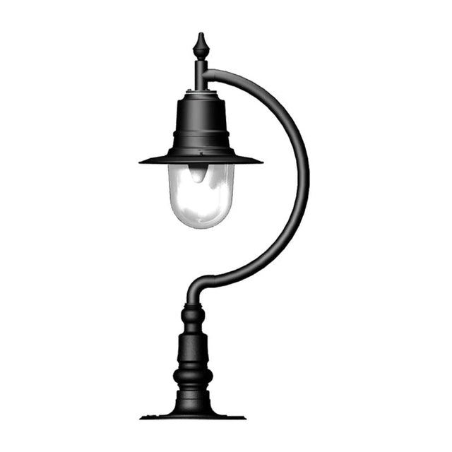 Vintage tear drop pier light for flat piers