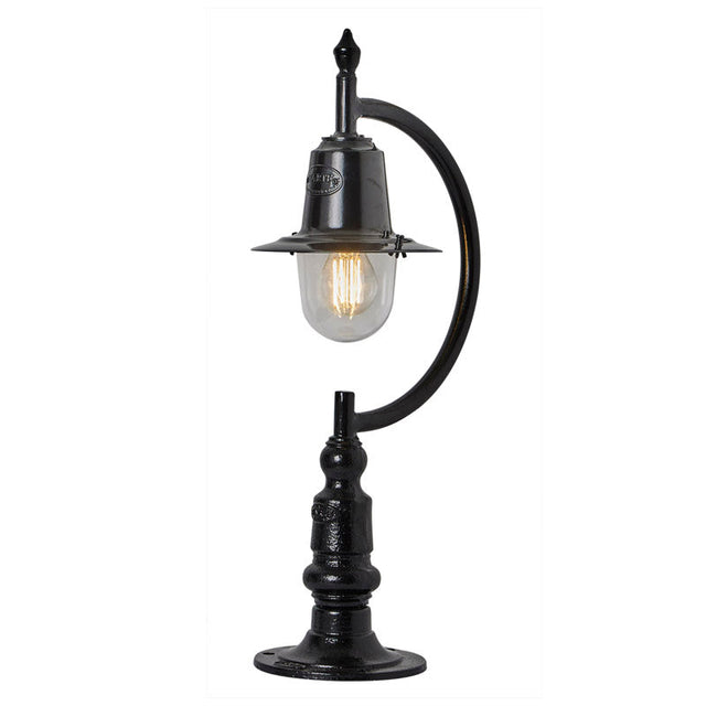 Vintage tear drop pier light for flat piers