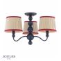 Joules Harewood 3 Light Semi Flush Navy Blue