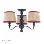 Joules Harewood 3 Light Semi Flush Navy Blue