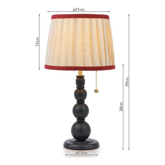 Joules Harewood Table Lamp Navy
