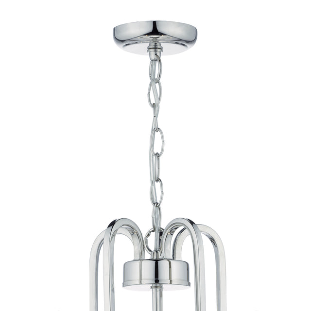 Heythrope 5 Light Pendant Polished Nickel