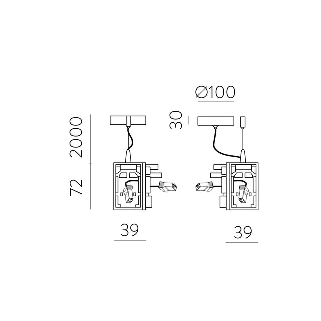 Invisible Union L Pendant Kit