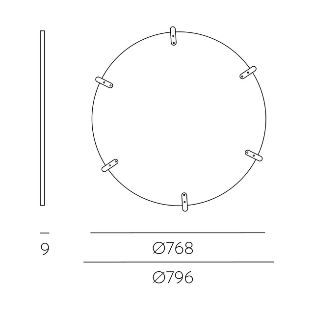 Dilga Deco Kit Acoustic Panel Without lighting