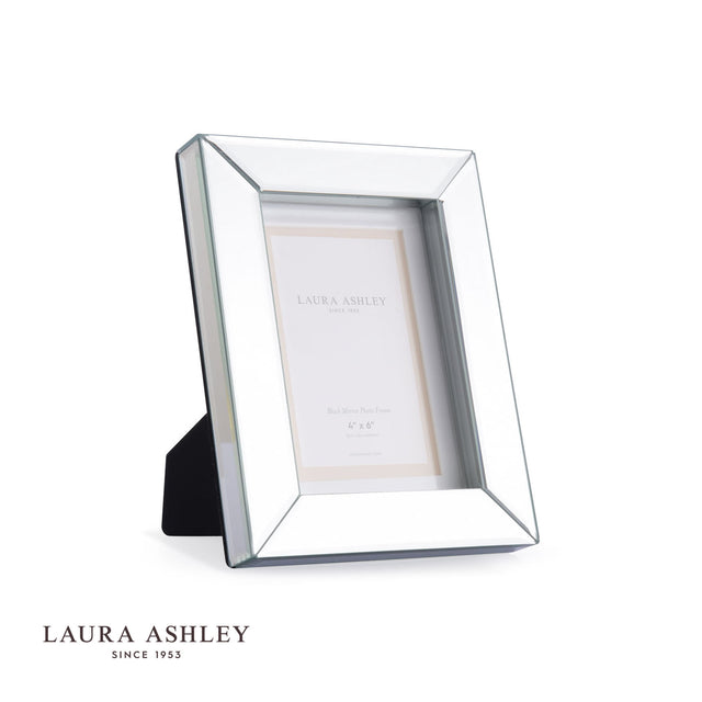 Laura Ashley Block Mirror Photo Frame 4x6"