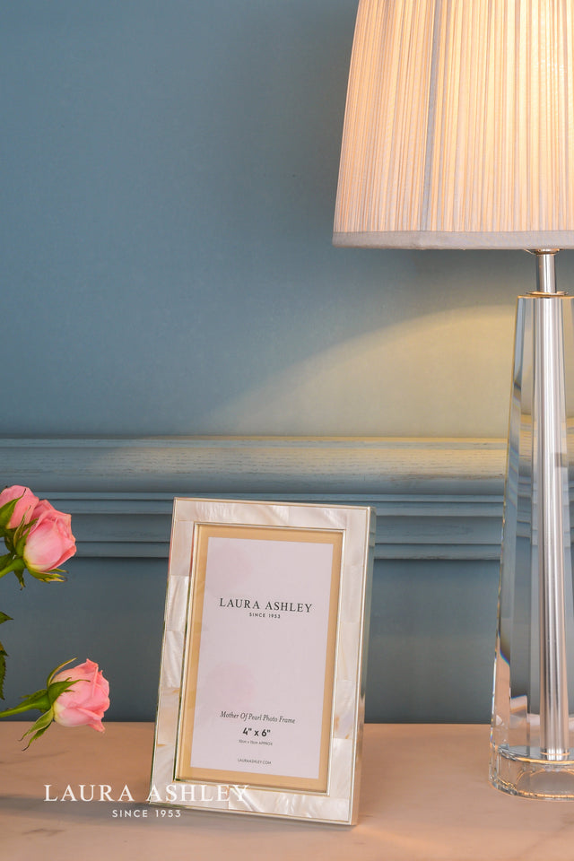 Laura Ashley Mother Of Pearl Photo Frame 4x6"