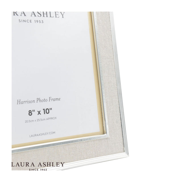 Laura Ashley Harrison Photo Frame Linen 8x10"