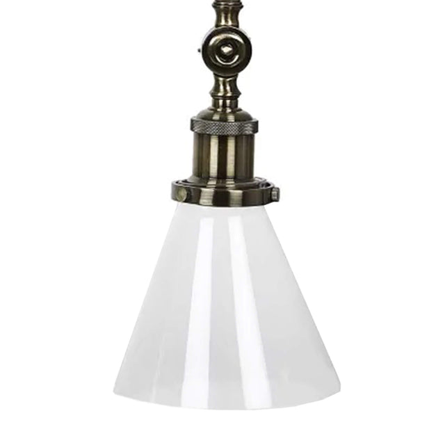 Laura Ashley Isaac 3lt Bar Pendant Antique Brass