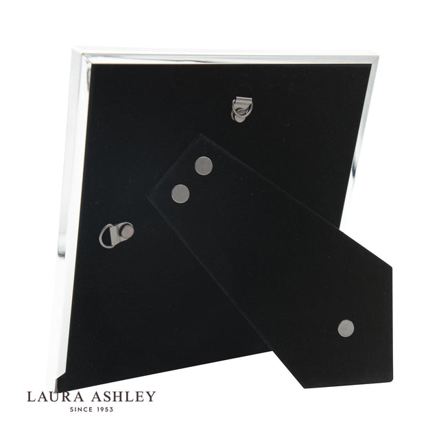 Laura Ashley Harrison Photo Frame Pale Charcoal Linen 5x5"