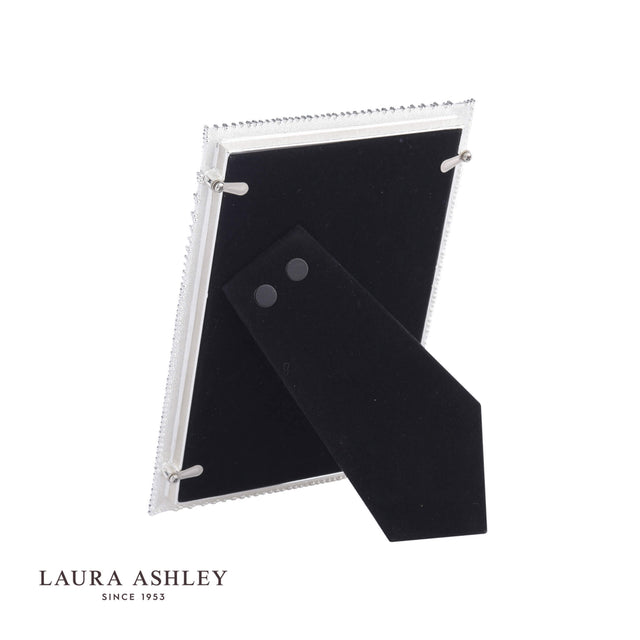 Laura Ashley Sealand Photo Frame Polished Silver 4x6 Inch