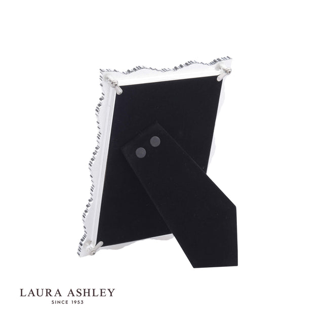 Laura Ashley Sherfield Photo Frame Polished Silver 4x6 Inch