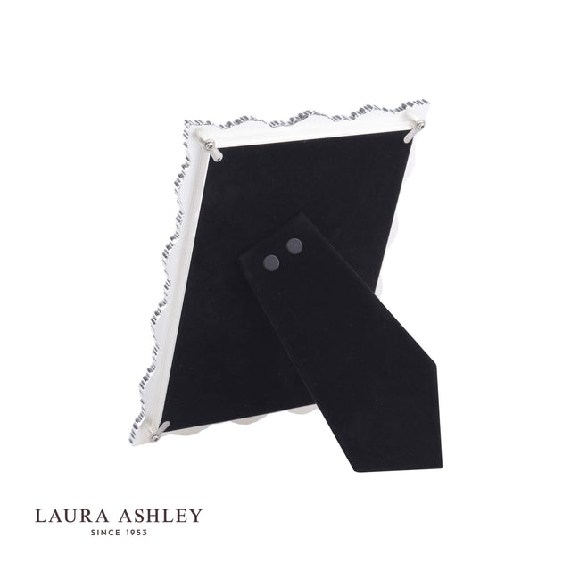 Laura Ashley Sherfield Photo Frame Polished Silver 5x7 Inch