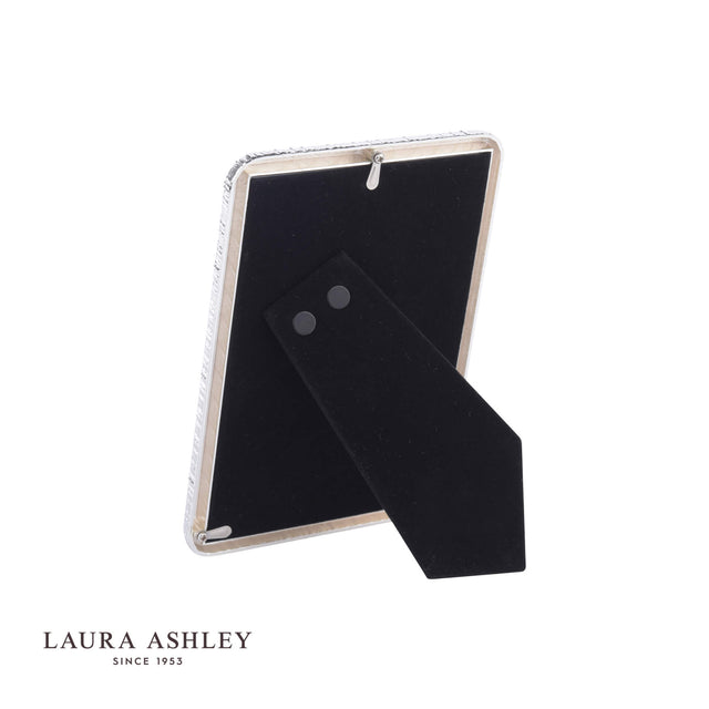 Laura Ashley Cartmel Photo Frame Polished Silver 4x6 inch