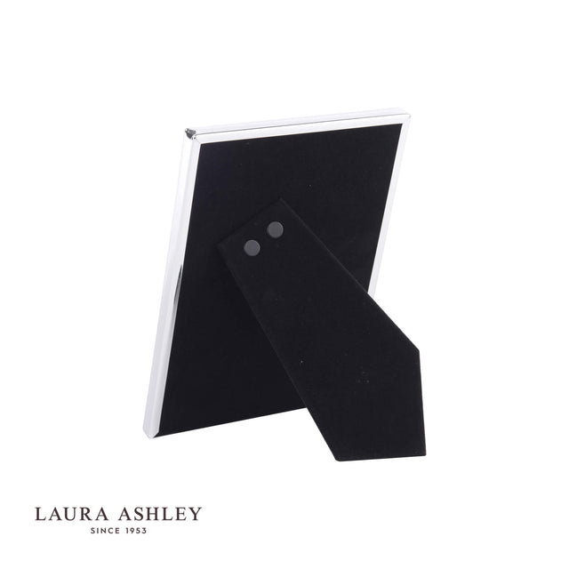 Laura Ashley Steynton Photo Frame Polished Silver 5x7 Inch