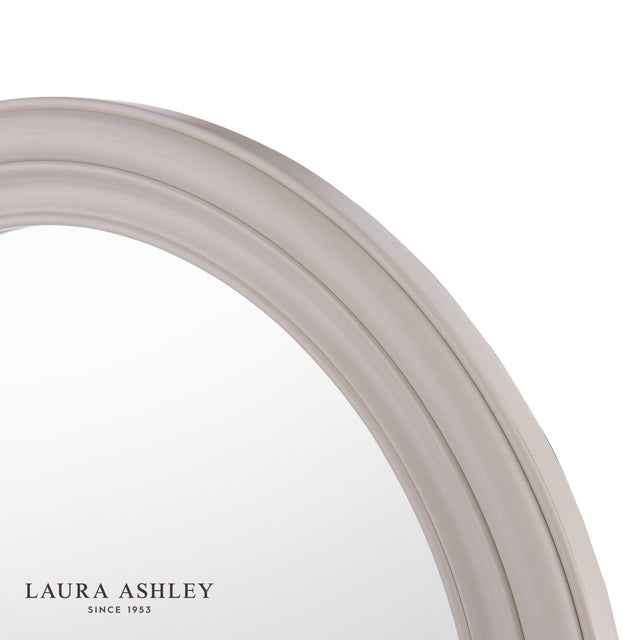 Laura Ashley Tate Mirror Distressed Wood 60 X 60cm